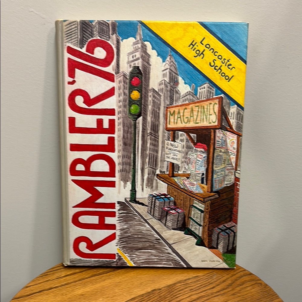 Lancaster High School YEARBOOK Bruin Rambler 1976 South Carolina Vol 35
